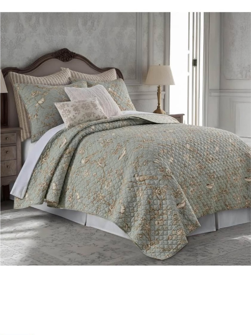 Levtex Home - Lyon Teal Comforter Set - King/Cal King Comforter Set